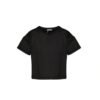 10204099.jpeg Black Elastane T-Shirt