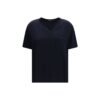 10222877.jpeg Blue Viscose T-Shirt