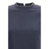 Blue Elastane T-Shirt