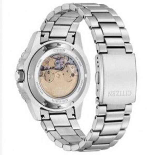 Gray Stainless Steel Dress Watch