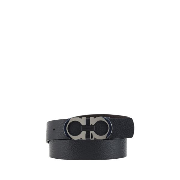 Black Calf Leather Bos Taurus Regular Belt
