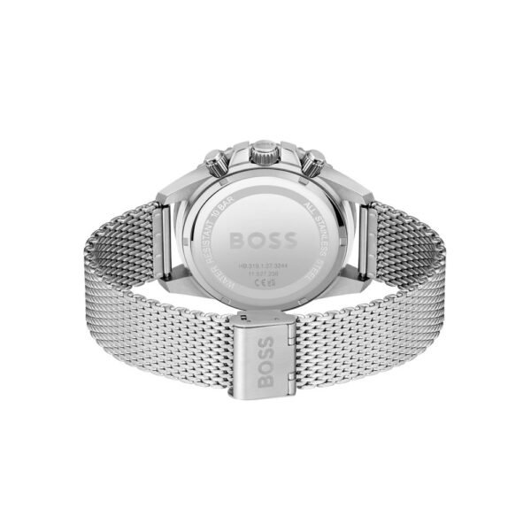 Gray Stainless Steel Dress Watch
