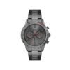 Gray Stainless Steel Dress Watch