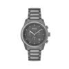 Gray Stainless Steel Dress Watch