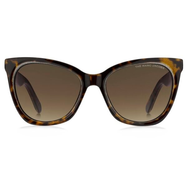 HyperFocal: 0 Brown Acetate Sunglasses