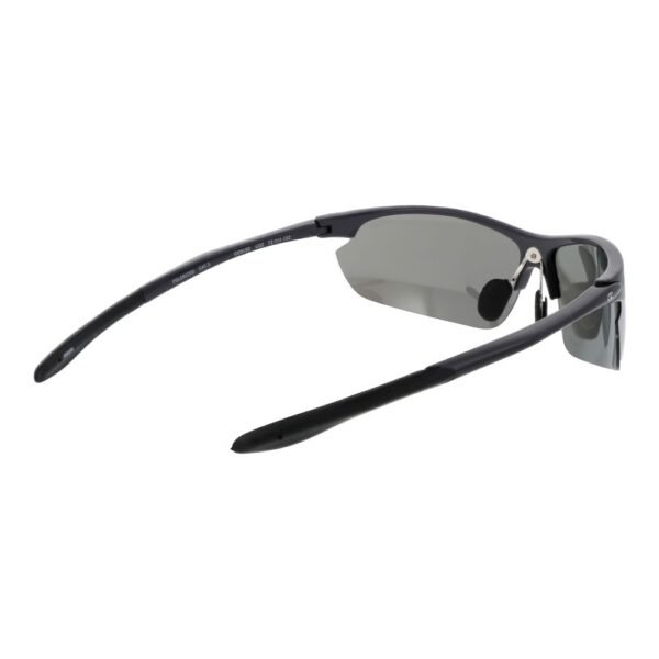 Blue Stainless Steel Sunglasses