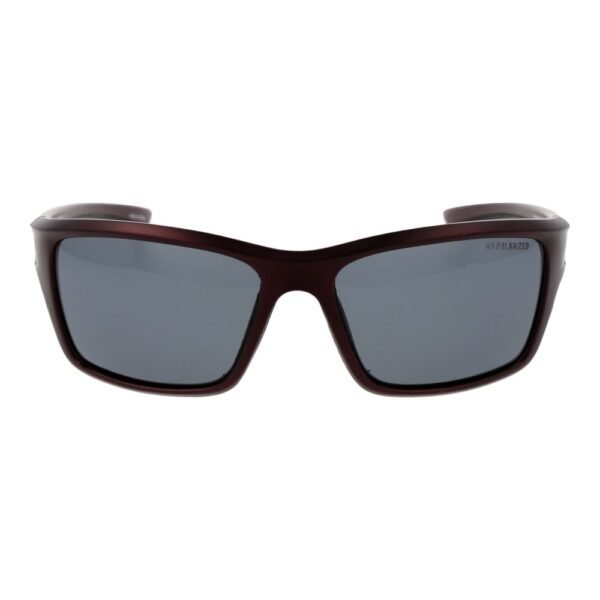 Brown Stainless Steel Sunglasses