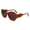 Brown Injected Sunglasses