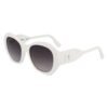 White Injected Sunglasses