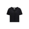 Black Cotton T-Shirt