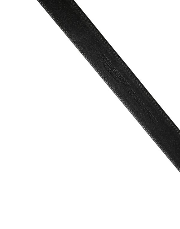 Men Brown Classic Leather Metal Buckle Belt