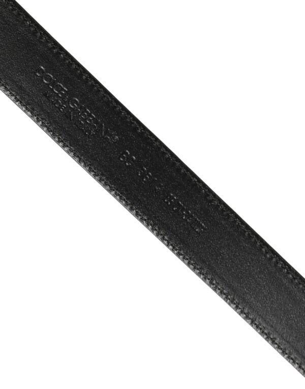 Men Brown Classic Leather Metal Buckle Belt