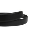 Men Black Classic Leather Metal Buckle Belt