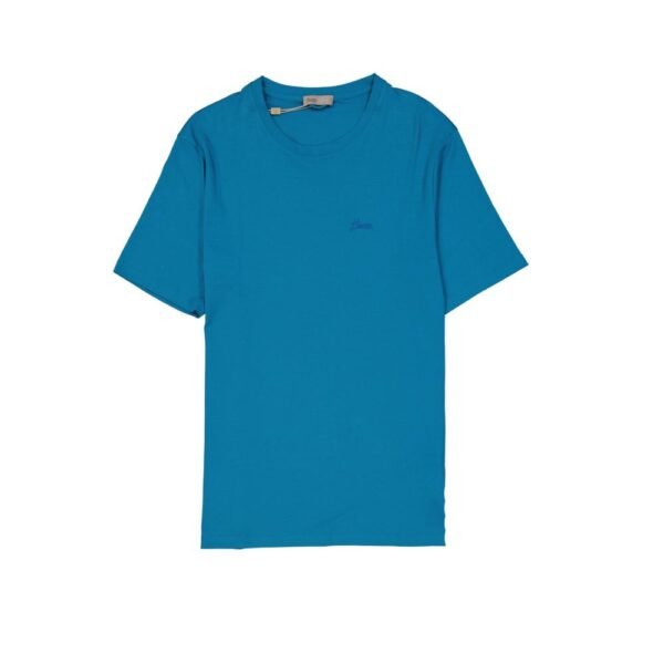 Blue Cotton T-Shirt