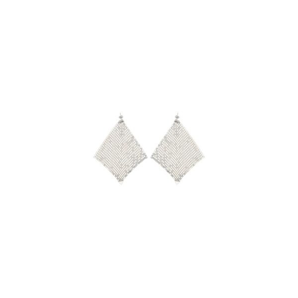 Silver Brass Earrings