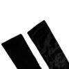 Black Viscose Satin Waist Women Cintura Belt