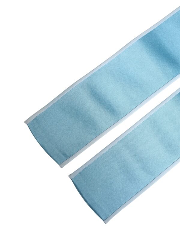 10364770.jpeg Light Blue Silk Satin Waist Women Cintura Belt