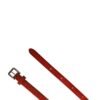 Red Velvet Crystals Chain Embellished Belt