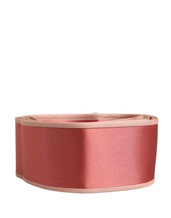 10364882.jpeg Pink Silk Satin Waist Women Cintura Belt