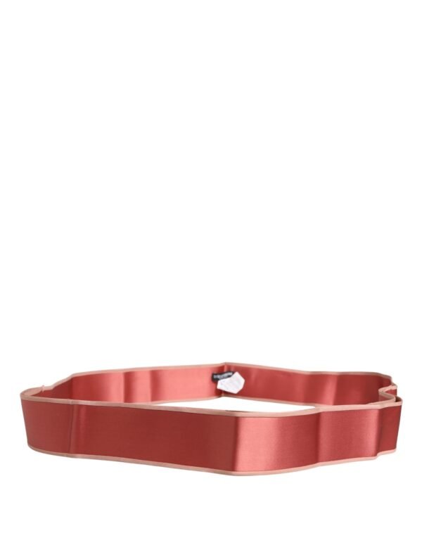 10364885-1.jpeg Pink Silk Satin Waist Women Cintura Belt