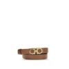 Beige Calf Leather Bos Taurus Regular Belt