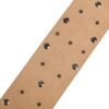 Silver Leather Crystal Metal Buckle Belt