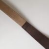 Brown Genuine Leather Logo Wide Waist Women Belt