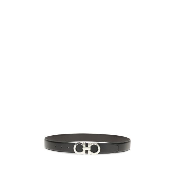 Black Calf Leather Bos Taurus Regular Belt