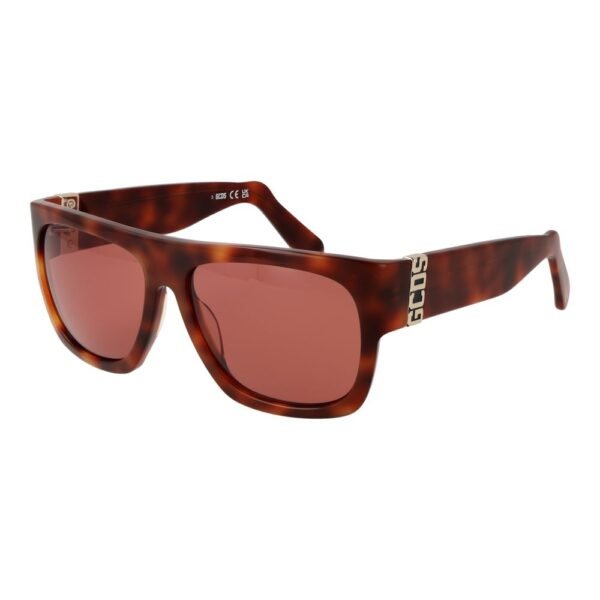 Brown Unisex Sunglasses
