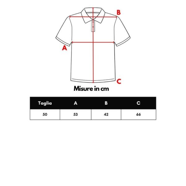 Red Cotton Polo Shirt