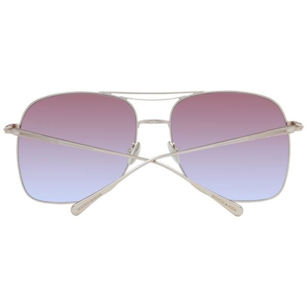 Gold Stainless Steel Sunglasses