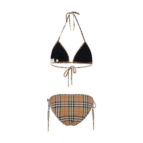Brown Polyamide Bikini