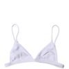 Top White Nylon Triangle Swimwear Beachwear Bikini