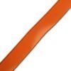 Orange PVC Waist Women Cintura Square Buckle Belt