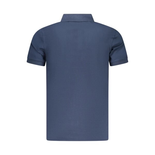 Blu Cotton Mens Polo Shirt