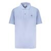 10391804-1.jpeg Azzurro Cotton Mens Polo Shirt