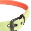 Green Orange Braided Metal Buckle Waist Cintura Belt