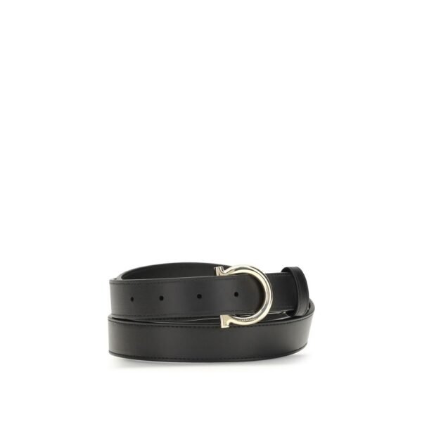 Black Calf Leather Bos Taurus Regular Belt