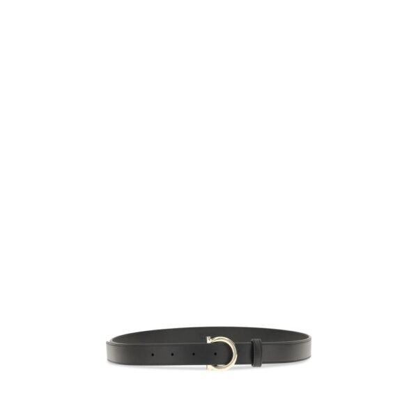 Black Calf Leather Bos Taurus Regular Belt