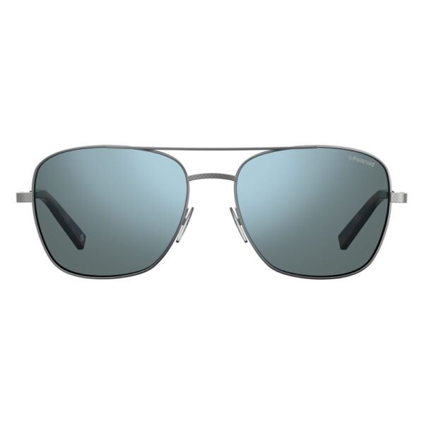 Gray Metal Sunglasses