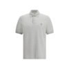 Gray Cotton Polo Shirt