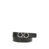 Black Calf Leather Bos Taurus Belt