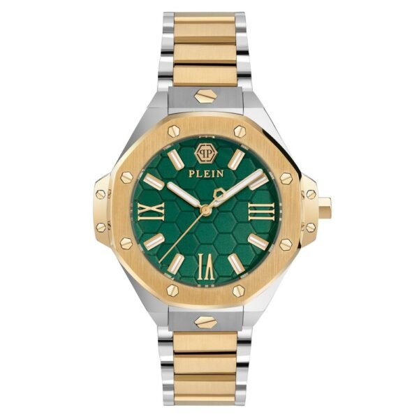 Gold Stainless Steel Dress Watch