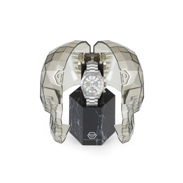 Gray Stainless Steel Dress Watch