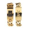 Gold Stainless Steel Bracelet Watch