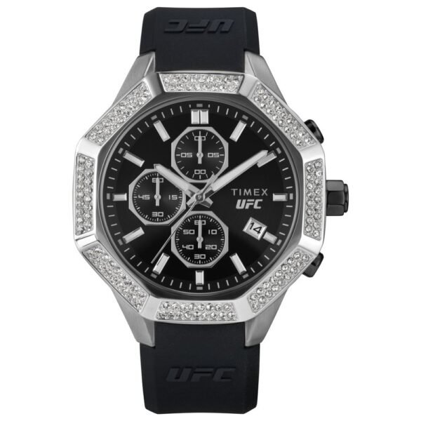 Black Synthetic Sport Watch