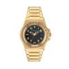 Gold Stainless Steel Dress Watch