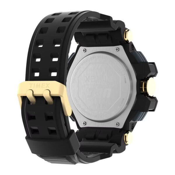 Black Rubber Sport Watch