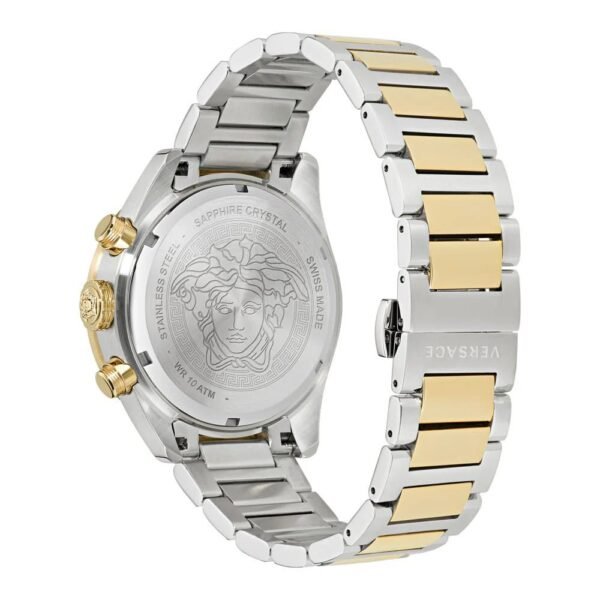 Gray Stainless Steel Dress Watch