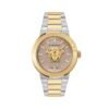 Gold Stainless Steel Dress Watch